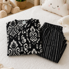Black O White - Baby 100% Cotton Coord Set