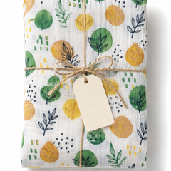 Muslin Swaddle for Infants 100 X 120 Cms - Lemonade
