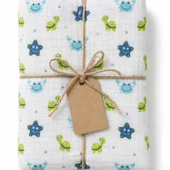 Muslin Swaddle for Infants 100 X 120 Cms - Starsy