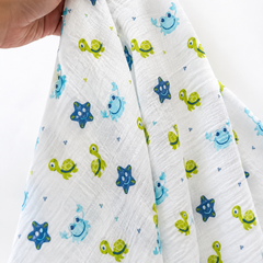 Muslin Swaddle for Infants 100 X 120 Cms - Starsy