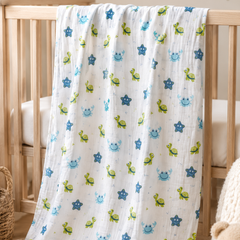 Muslin Swaddle for Infants 100 X 120 Cms - Starsy