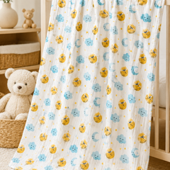 Muslin Swaddle for Infants 100 X 120 Cms - Sun N Moon