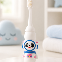 Animal Design Soft Tooth Brush for 2 to 6 Years - Panda