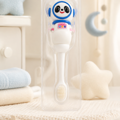 Animal Design Soft Tooth Brush for 2 to 6 Years - Panda