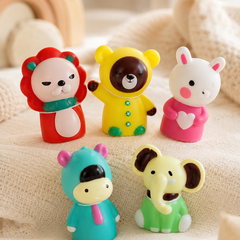 Cute Animal Finger Puppet Storytelling Sensory Toy Set for Kids (3+ Years) - Animal Friends