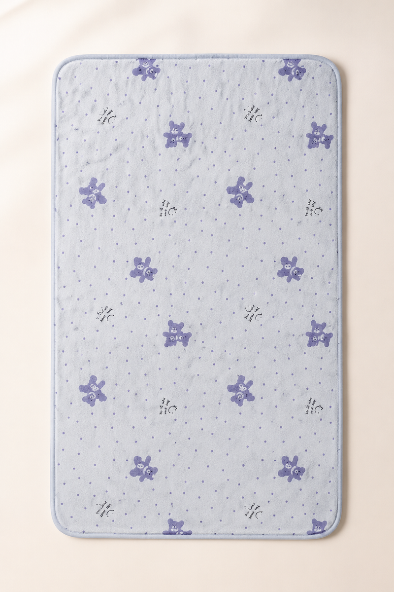 Blue Bear Towels - Soft Knit Cotton