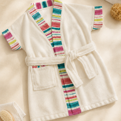 Bathrobe Towel - Feather Blue
