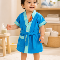 Bathrobe Towel -Blue Sea