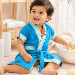 Bathrobe Towel -Blue Sea