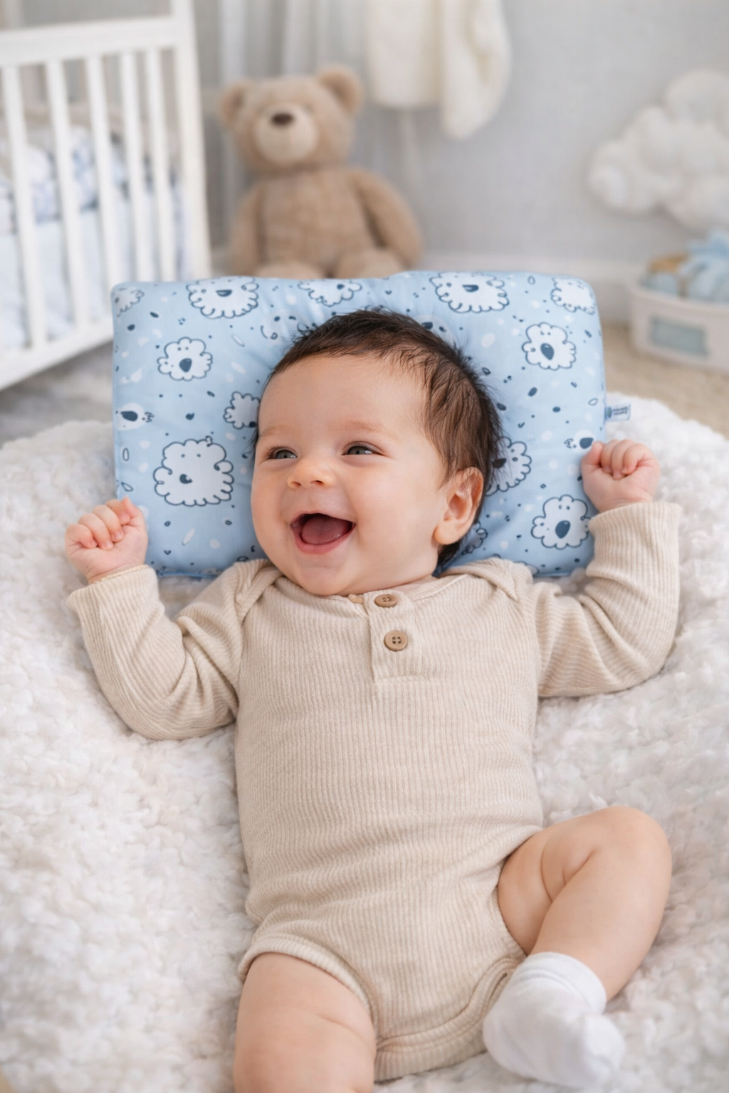 New Born Pillow | Baby Pillow | Head Shaping Pillow