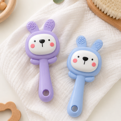 Kradyl Kroft Teether for Baby | Musical Rattle Teethers for 3 to 24 Months | Silicone Rattle Teether | BPA-Free for Easy Teething | Jhunjuna, Baby Feeding Toys