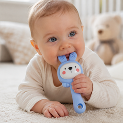 Kradyl Kroft Teether for Baby | Musical Rattle Teethers for 3 to 24 Months | Silicone Rattle Teether | BPA-Free for Easy Teething | Jhunjuna, Baby Feeding Toys
