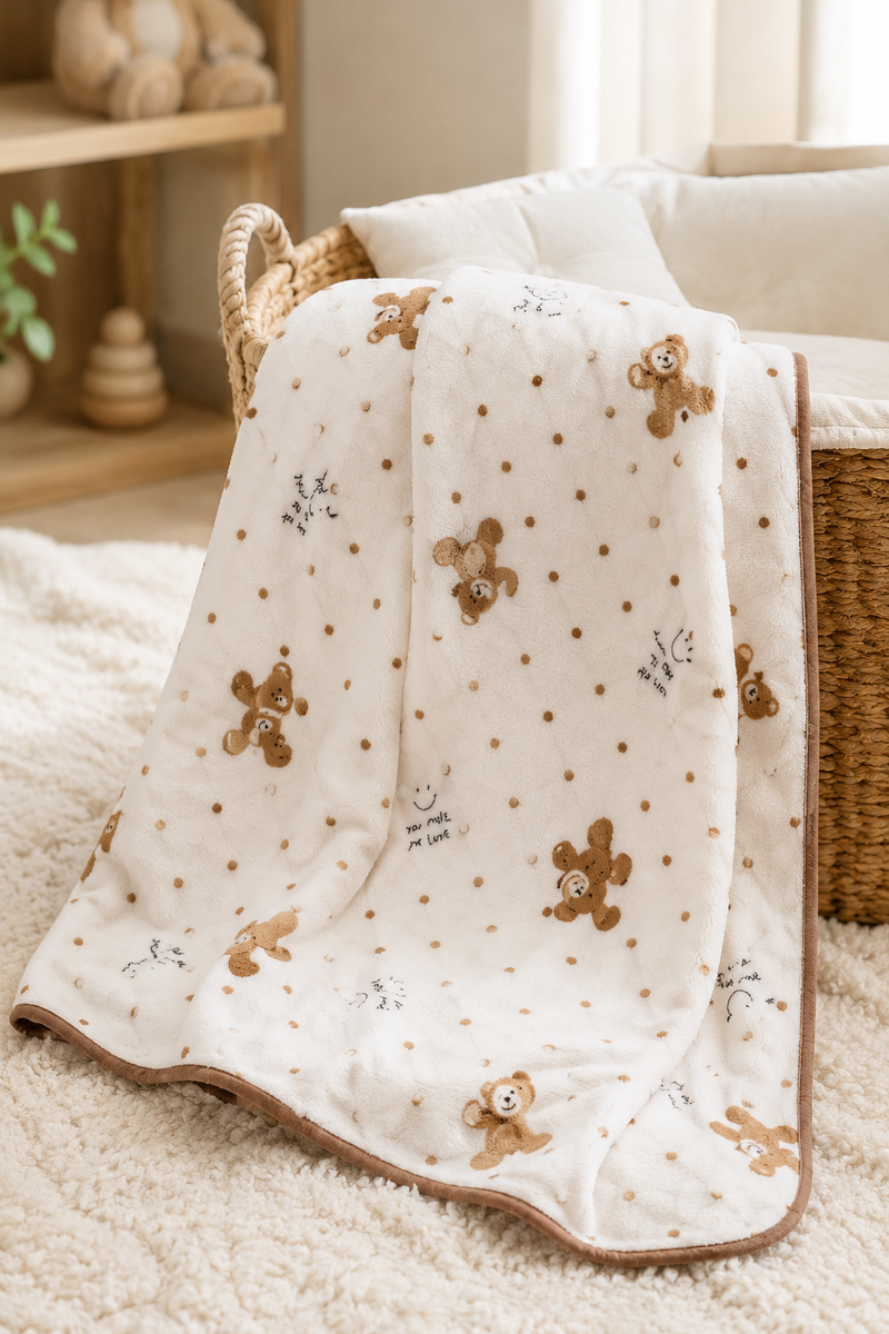 Blue Bear Towels - Soft Knit Cotton