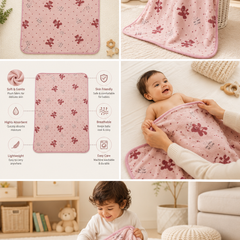 Blue Bear Towels - Soft Knit Cotton