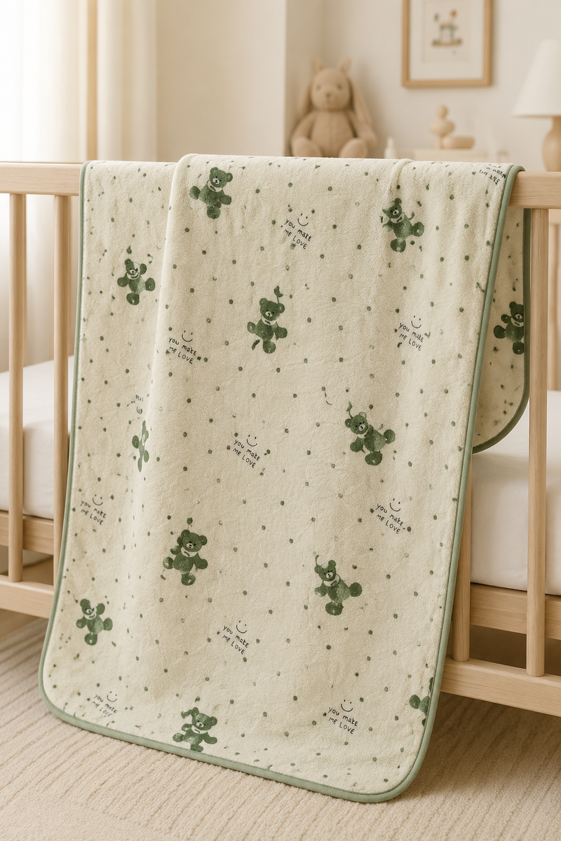Blue Bear Towels - Soft Knit Cotton