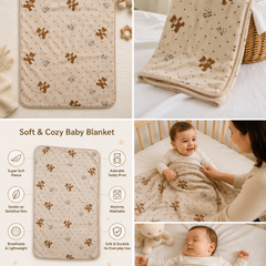 Blue Bear Towels - Soft Knit Cotton