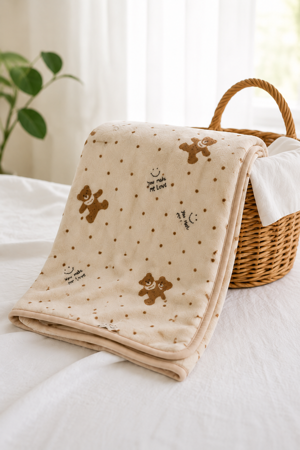 Blue Bear Towels - Soft Knit Cotton