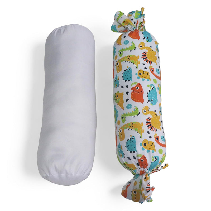 Cute Dinos - Set of 2 Side Pillows for Kids above 12 Years