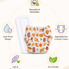 Adjustable Reusable Diaper Pant - McDees