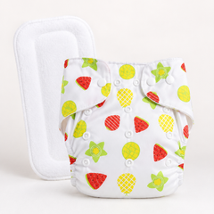 Adjustable Reusable Diaper Pant - Pine Melon