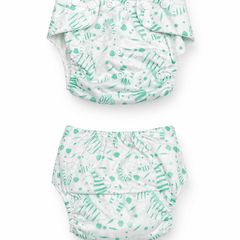 Adjustable Reusable Diaper Pant - Minty