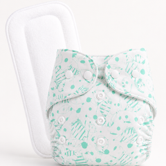 Adjustable Reusable Diaper Pant - Minty
