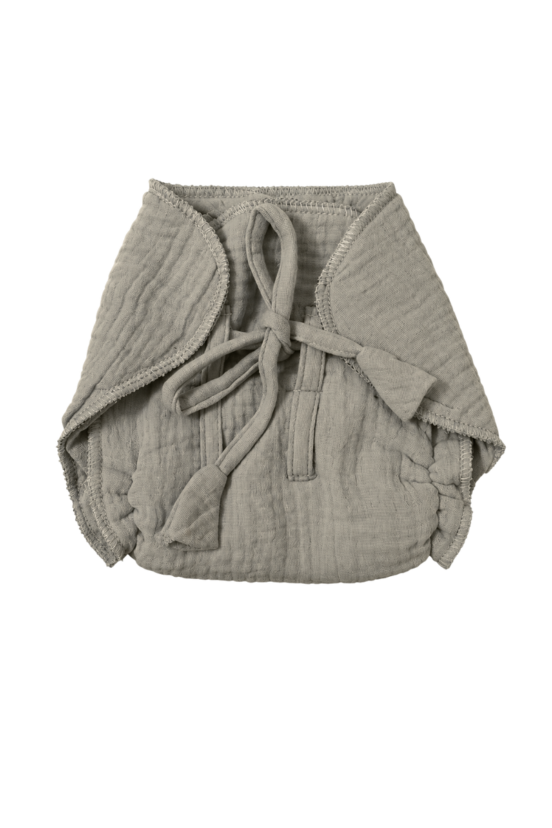 Earth Brown Langot - 5 Layer Padded Muslin Baby Langots |Reusable| for Diaper Free Time