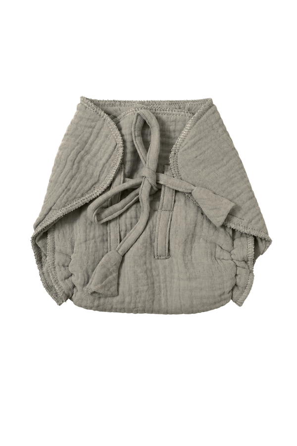 Earth Brown Langot - 5 Layer Padded Muslin Baby Langots |Reusable| for Diaper Free Time