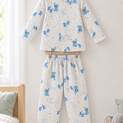 2Ellis |Full Sleeves| 120 GSM Checkered Muslin Fabric |  Soft Unisex Muslin Set for New Born to 6 Years
