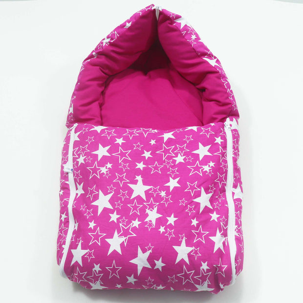 Born Star Pink Baby Sleeping Bag N Carrier