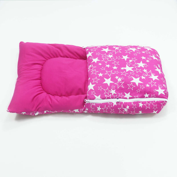 Born Star Pink Baby Sleeping Bag N Carrier