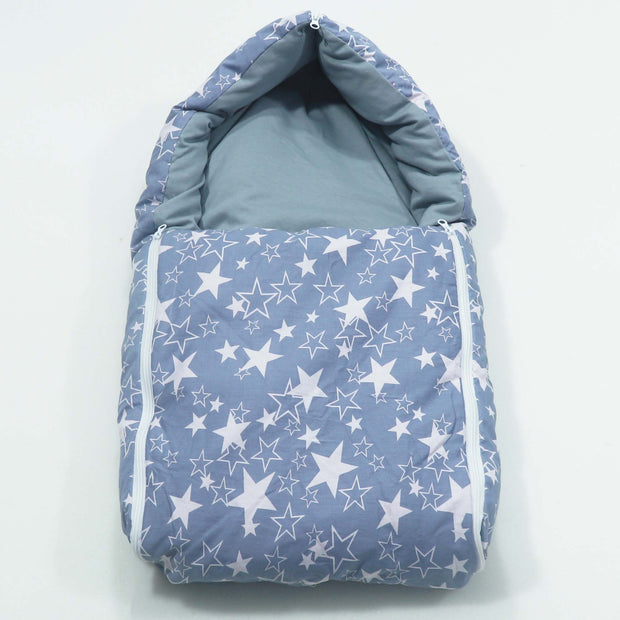 Born Star Grey Baby Sleeping Bag N Carrier
