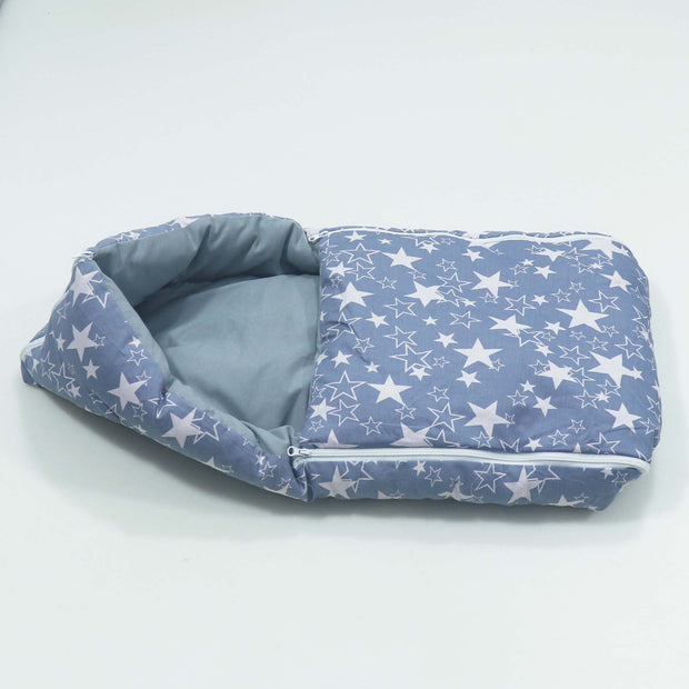 Born Star Grey Baby Sleeping Bag N Carrier