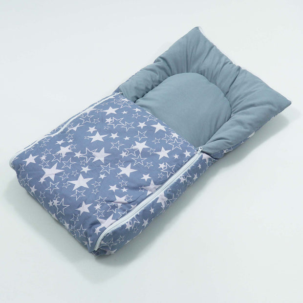 Born Star Grey Baby Sleeping Bag N Carrier