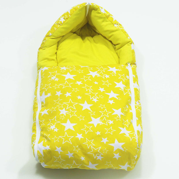 Born Star Yellow Baby Sleeping Bag N Carrier