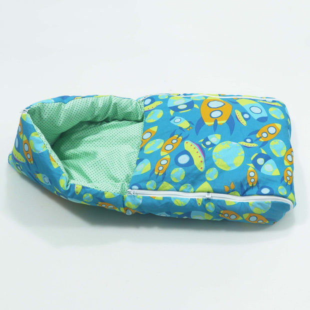 Green Rocket Baby Sleeping Bag N Carrier