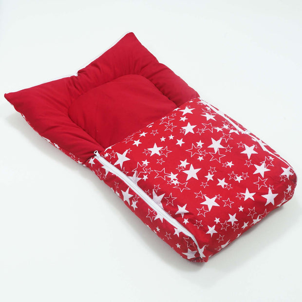 Born Star Red Baby Sleeping Bag N Carrier