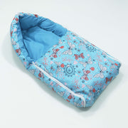 Blue Butterfly Baby Sleeping Bag N Carrier