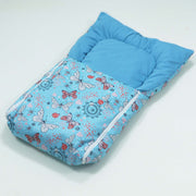 Blue Butterfly Baby Sleeping Bag N Carrier