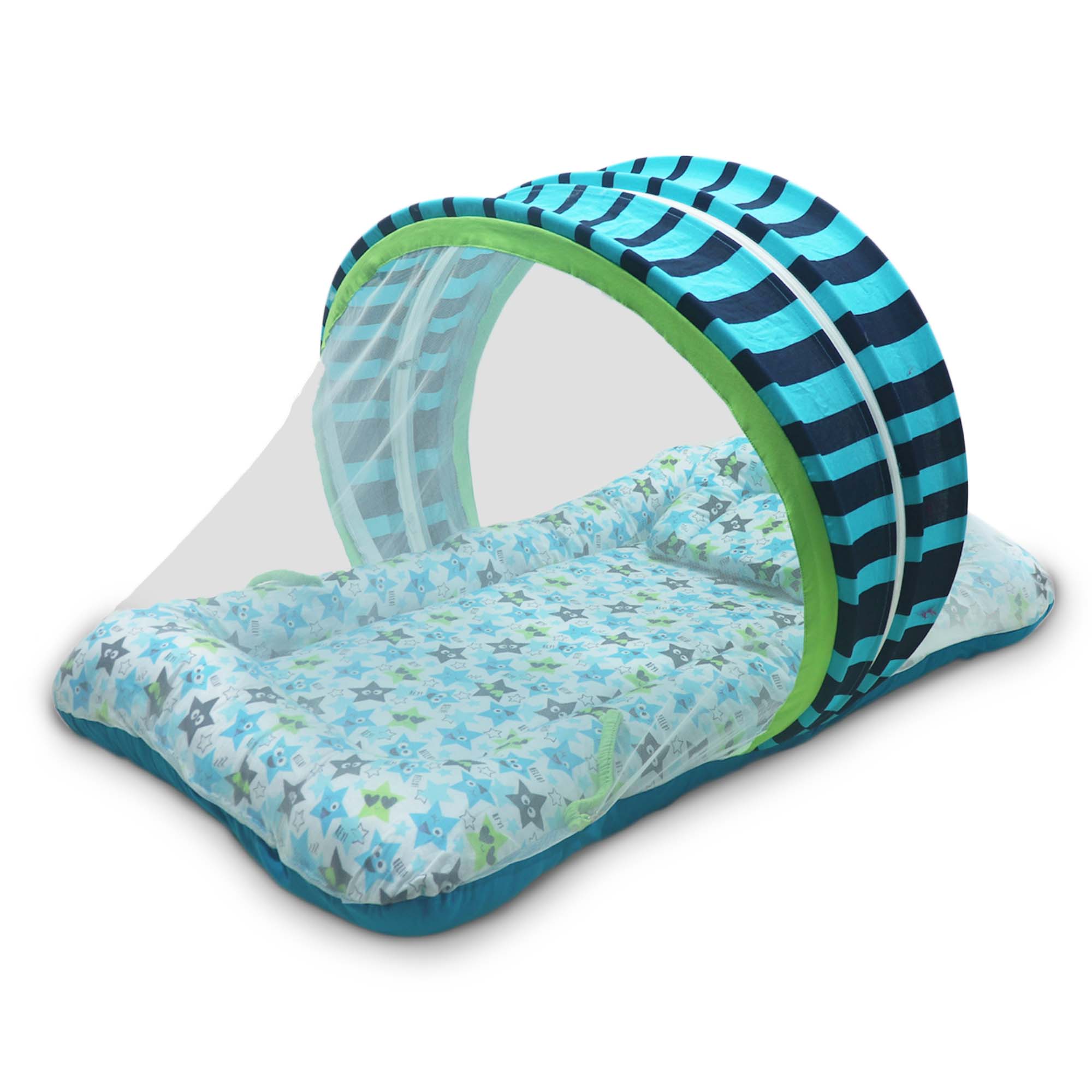 Happy Stars -  Kradyl Kroft Bassinet Style Mosquito Net Bedding for Infants