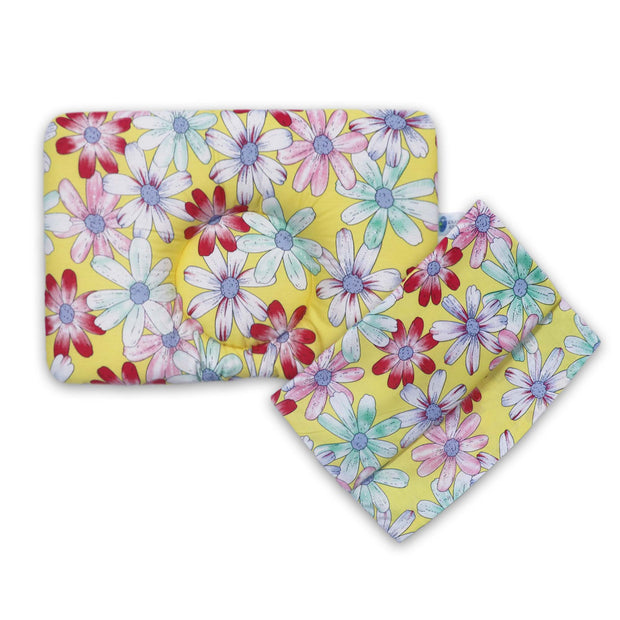 Sunshine Floral New Born Pillow | Baby Pillow | Head Shaping Pillow