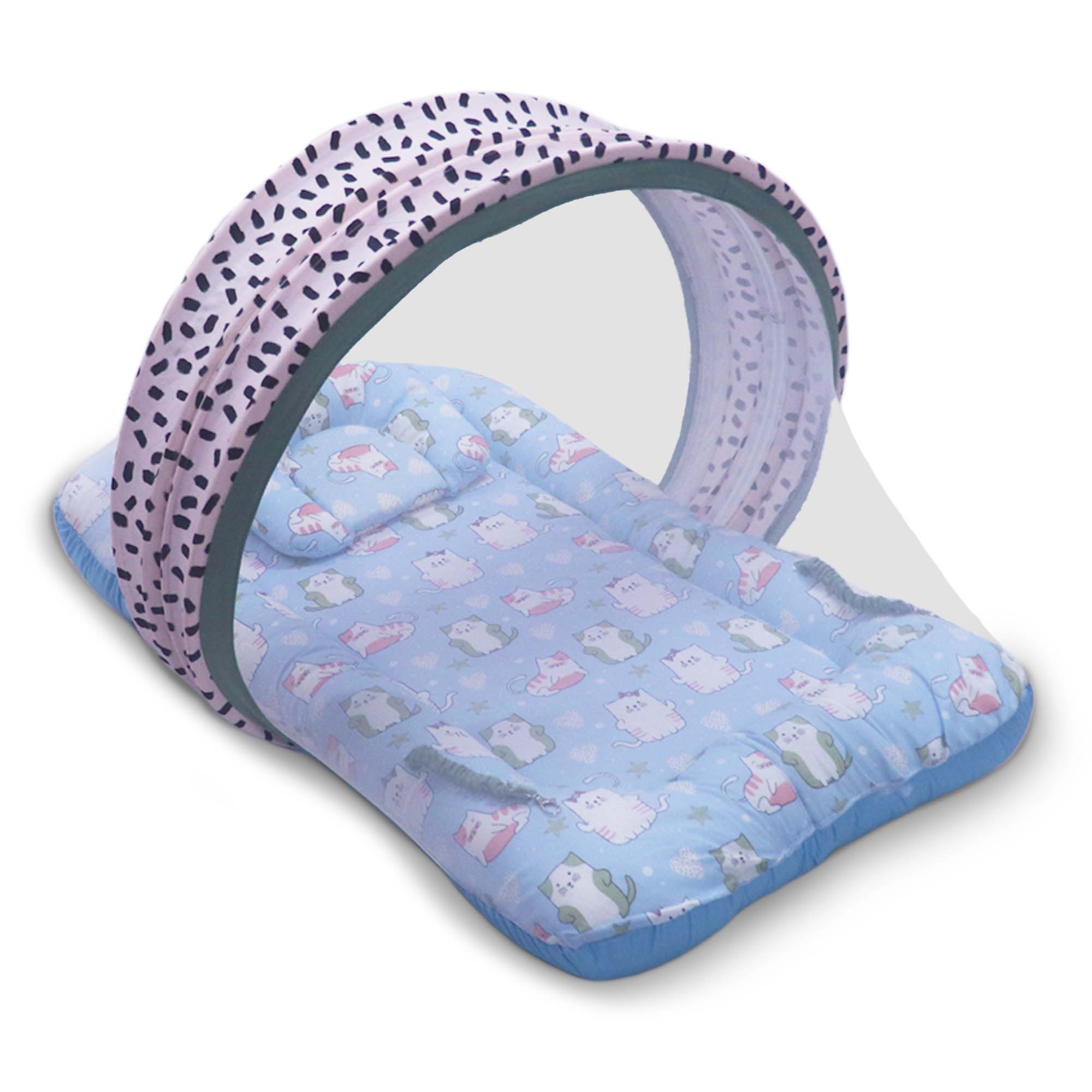 Kitty Love -  Kradyl Kroft Bassinet Style Mosquito Net Bedding for Infants