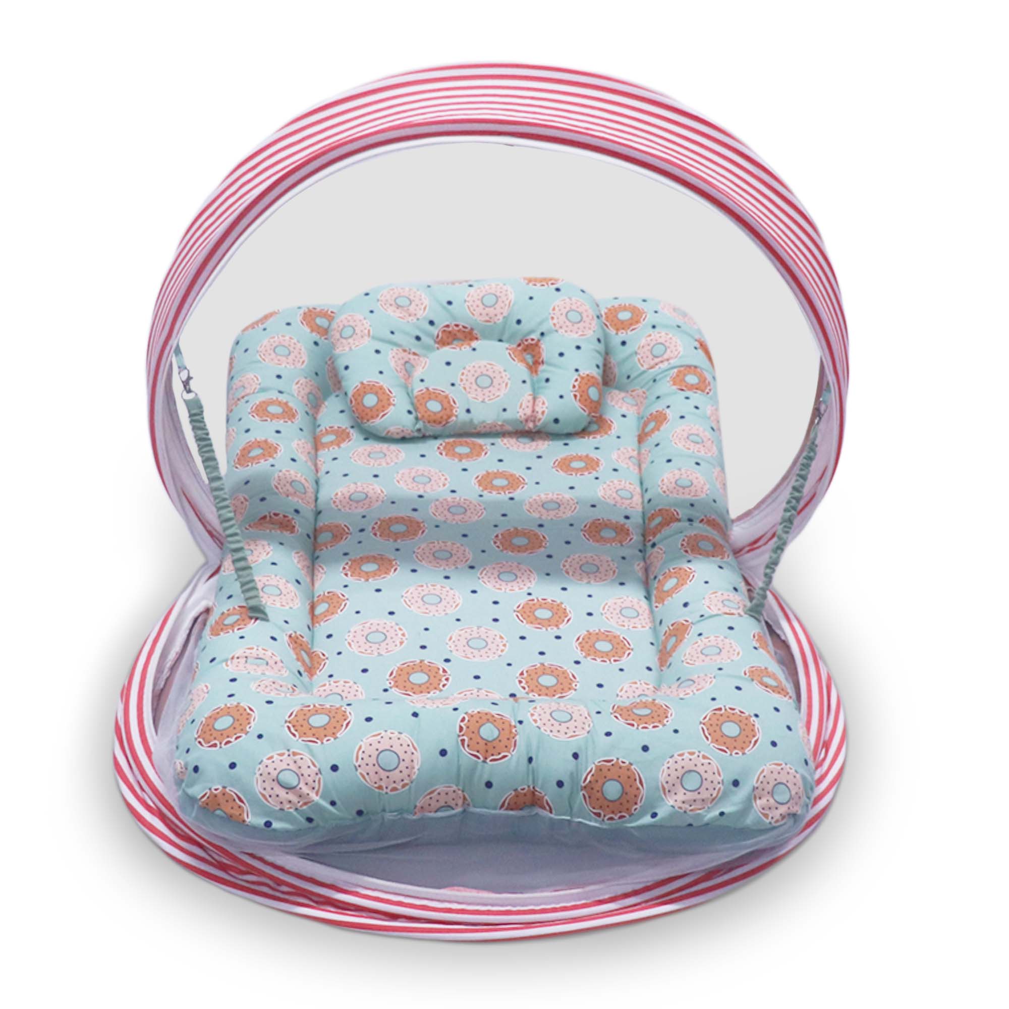 Donuts -  Kradyl Kroft Bassinet Style Mosquito Net Bedding for Infants