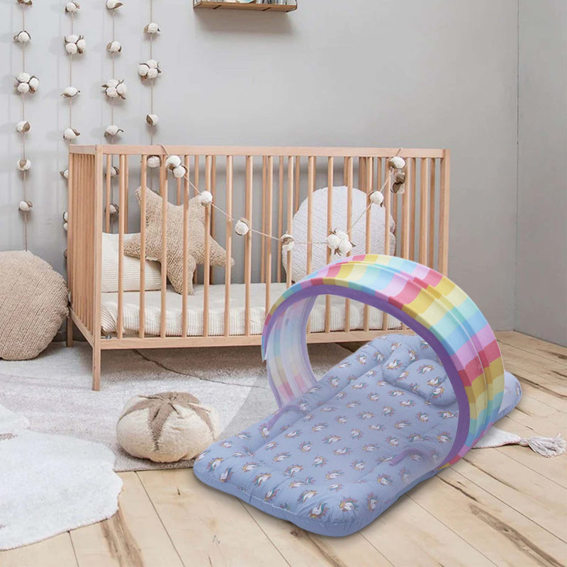 Grey Unicorn -  Kradyl Kroft Bassinet Style Mosquito Net Bedding for Infants