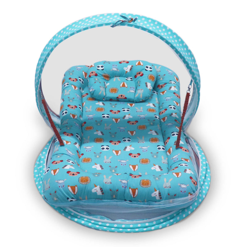 Magical Forest -  Kradyl Kroft Bassinet Style Mosquito Net Bedding for Infants