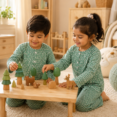 Green Kafe -  Baby 100% Cotton Coord Set