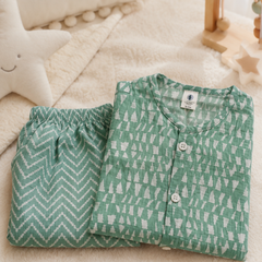 Green Kafe -  Baby 100% Cotton Coord Set