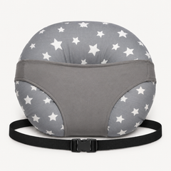 Grey Star-Baby Feeding Pillow | Nursing Pillow | Breastfeeding Pillow