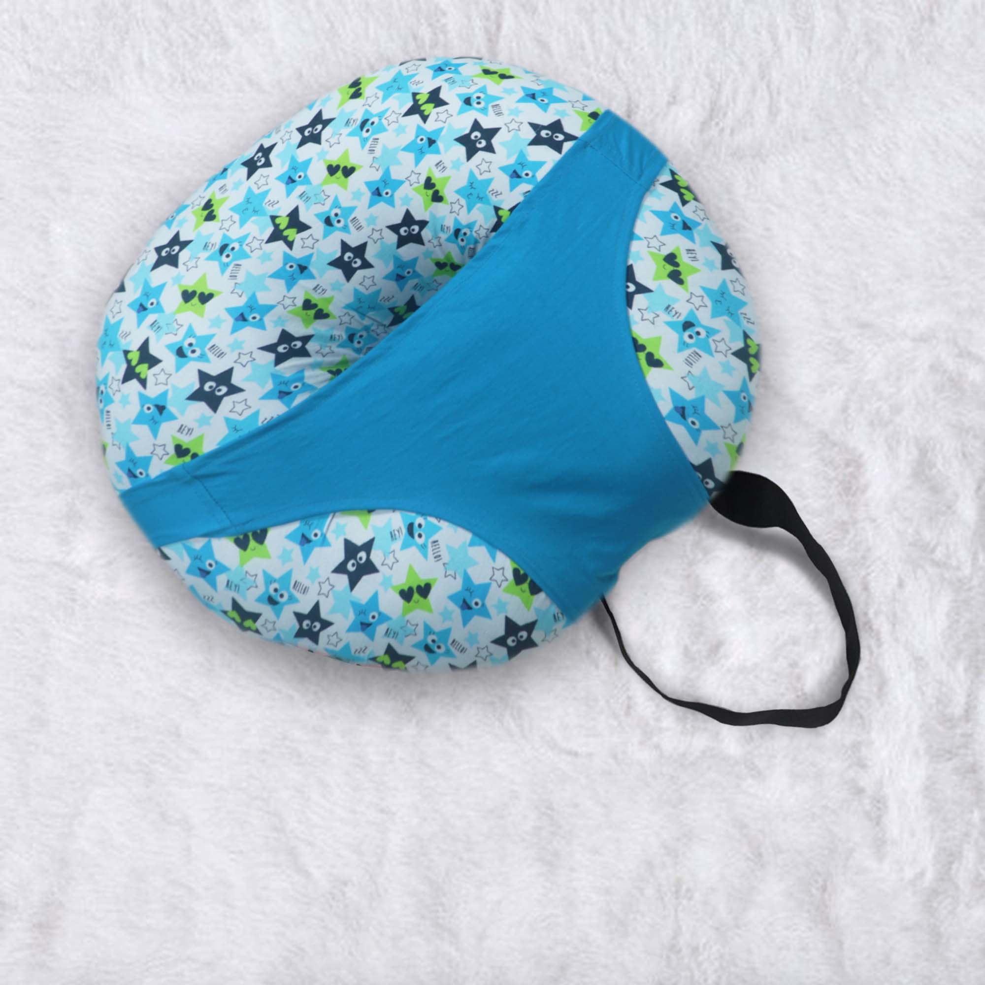 Happy Stars - Baby Feeding Pillow | Nursing Pillow | Breastfeeding Pillow