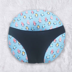 Dancing Penguins - Baby Feeding Pillow | Nursing Pillow | Breastfeeding Pillow